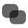 Sun blind with suction cup 2 pcs black