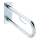 Support grab bar 10 x 25 cm, stainless steel/silver