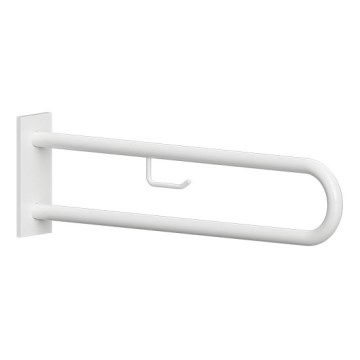 Support grab bar 10x25 cm white