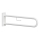 Support grab bar 10x25 cm white