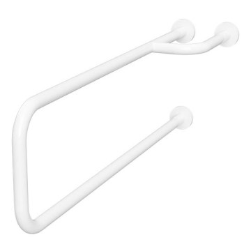 Support grab bar 23,5x38 cm white