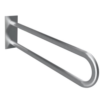 Support handle 10,3x25,3 cm stainless steel/silver