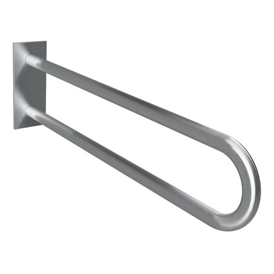 Support handle 10,3x25,3 cm stainless steel/silver