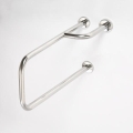 Support handle 23,5x38 cm stainless steel/silver