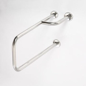 Support handle 23,5x38 cm stainless steel/silver
