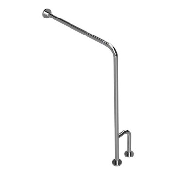Support handle 23 x 86.6 cm stainless steel/silver