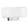 Support pad 34 x 18.5 cm silver/white
