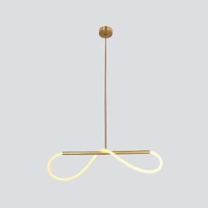 SUPREME LED Pendant Light 22W/230V 100 cm Gold