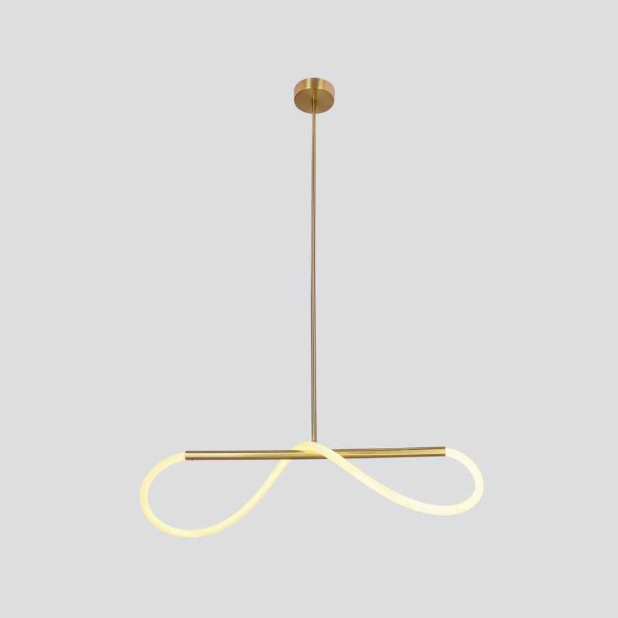 SUPREME LED Pendant Light 22W/230V 100 cm Gold