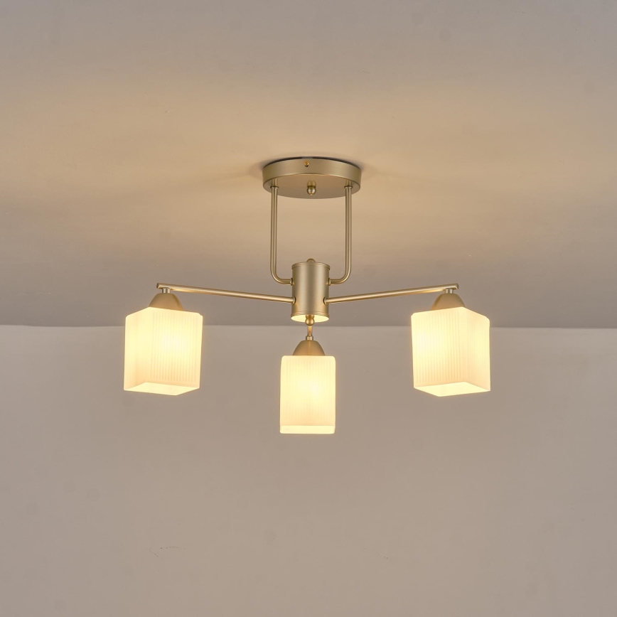 Surface-mounted chandelier 3xE27/60W/230V