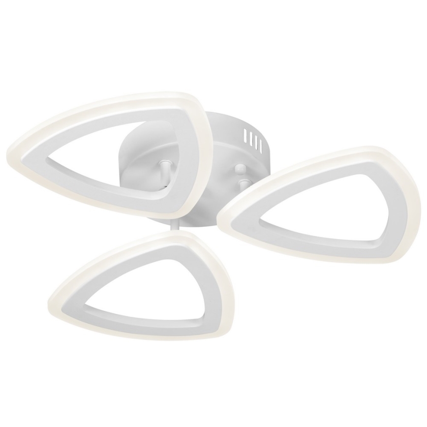 Surface-mounted chandelier 3xLED/16W/230V white