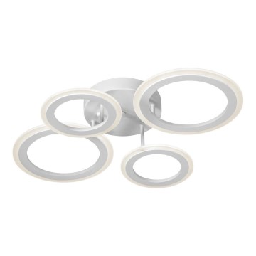 Surface-mounted chandelier 4xLED/21W/230V white
