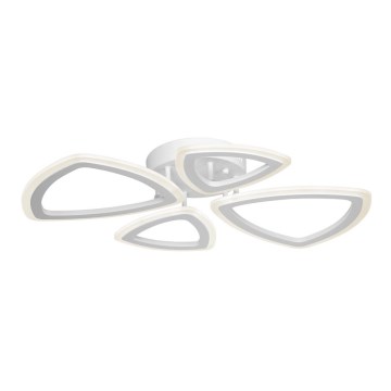 Surface-mounted chandelier 4xLED/22W/230V white