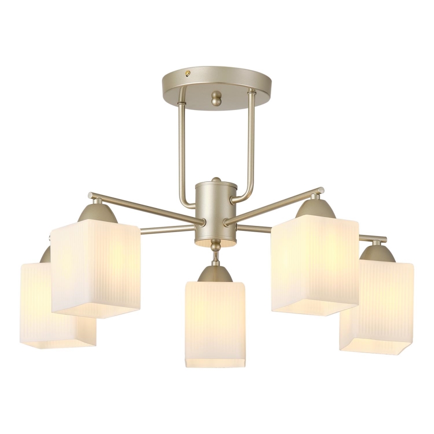 Surface-mounted chandelier 5xE27/60W/230V