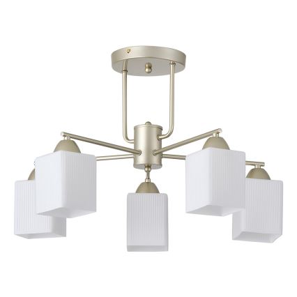 Surface-mounted chandelier 5xE27/60W/230V