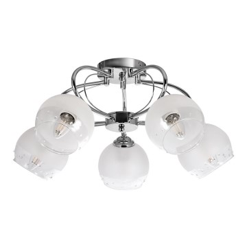 Surface-mounted chandelier 5xE27/60W/230V
