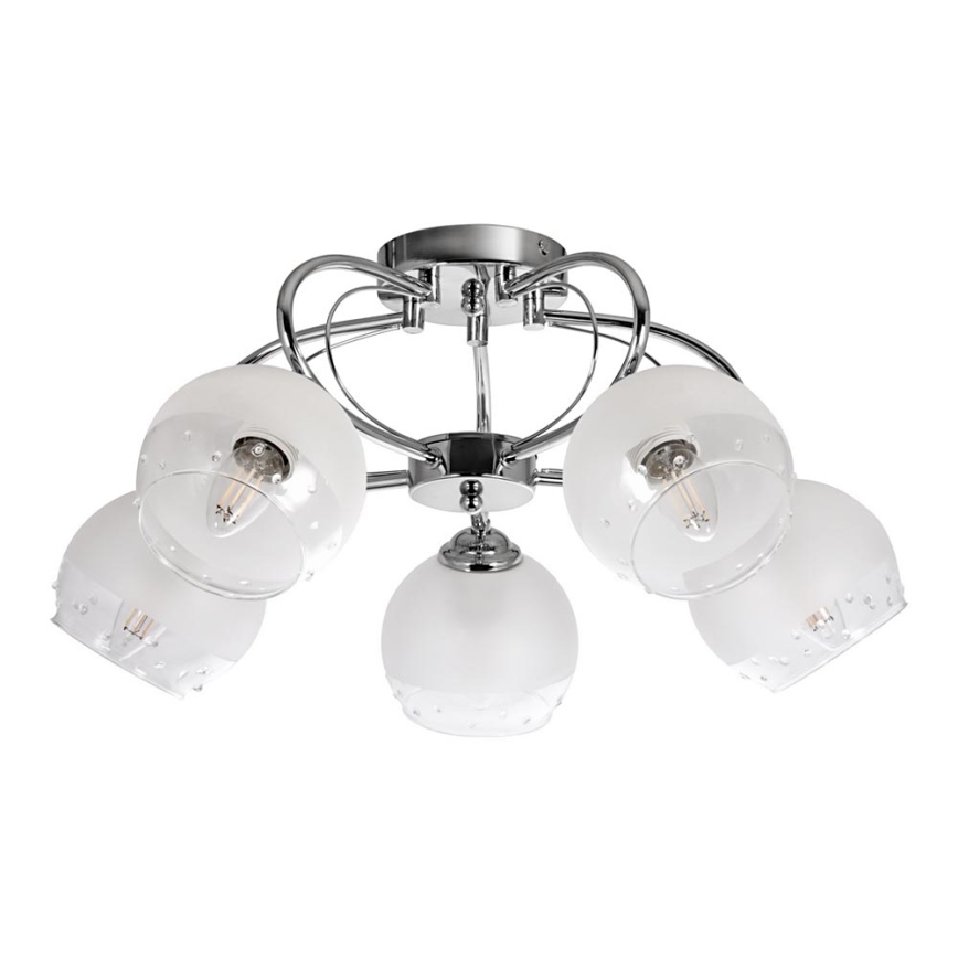 Surface-mounted chandelier 5xE27/60W/230V