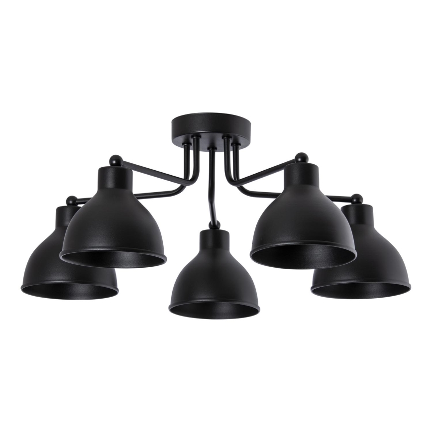 Surface-mounted chandelier 5xE27/60W/230V
