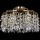 Surface-mounted chandelier 6xE14/60W/230V d. 50 cm gold