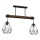 Surface-mounted chandelier ACERO 2xE27/60W/230V