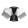 Surface-mounted chandelier ADAMANT 3xE27/15W/230V