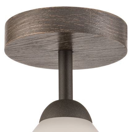 Surface-mounted chandelier ADRIANO 1xE27/60W/230V beech - FSC certified