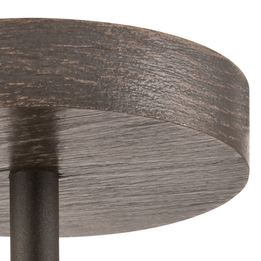 Surface-mounted chandelier ADRIANO 1xE27/60W/230V beech - FSC certified