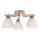 Surface-mounted chandelier ADRIANO 3xE27/60W/230V beech - FSC certified