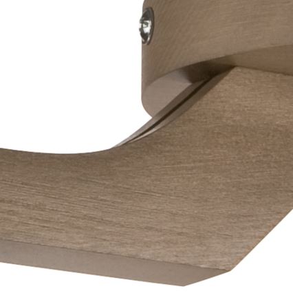 Surface-mounted chandelier ADRIANO 3xE27/60W/230V beech - FSC certified
