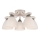 Surface-mounted chandelier ADRIANO 5xE27/60W/230V beech - FSC certified