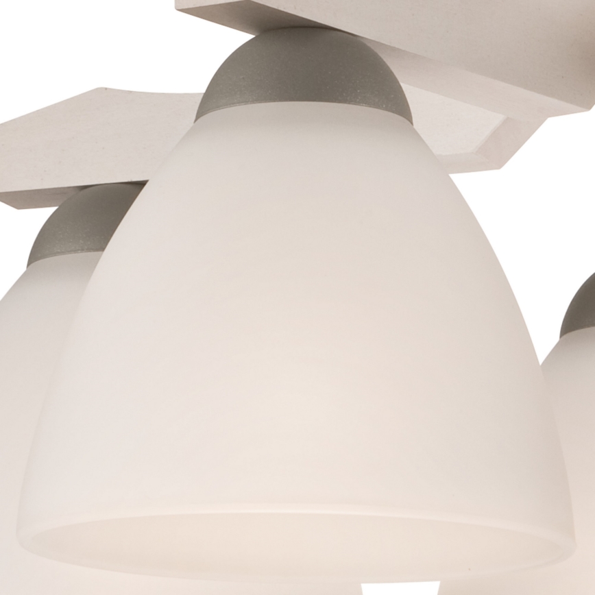 Surface-mounted chandelier ADRIANO 5xE27/60W/230V beech - FSC certified