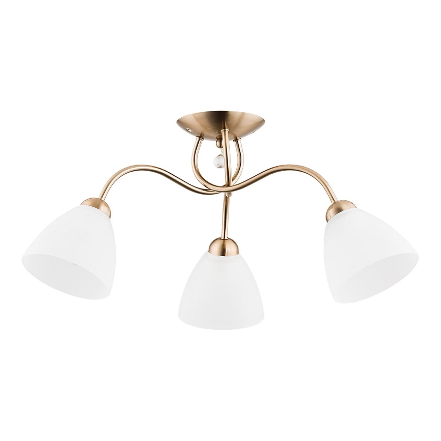 Surface-mounted chandelier AMARILLO 3xE27/15W/230V gold