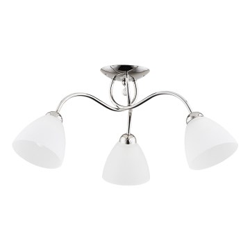 Surface-mounted chandelier AMARILLO 3xE27/15W/230V shiny chrome
