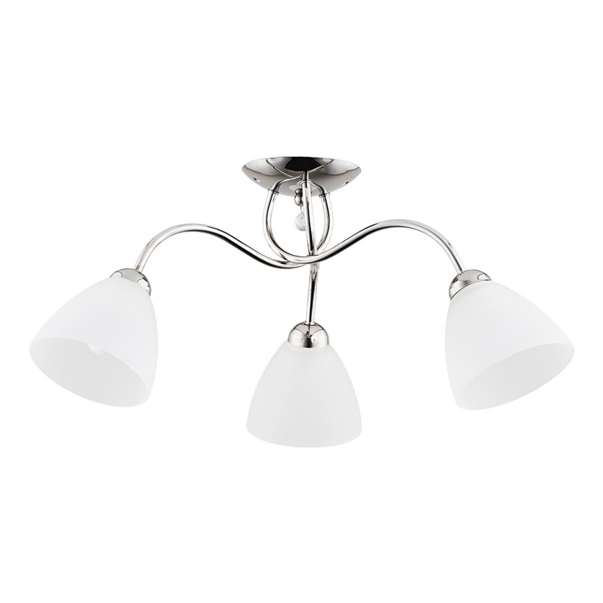 Surface-mounted chandelier AMARILLO 3xE27/15W/230V shiny chrome