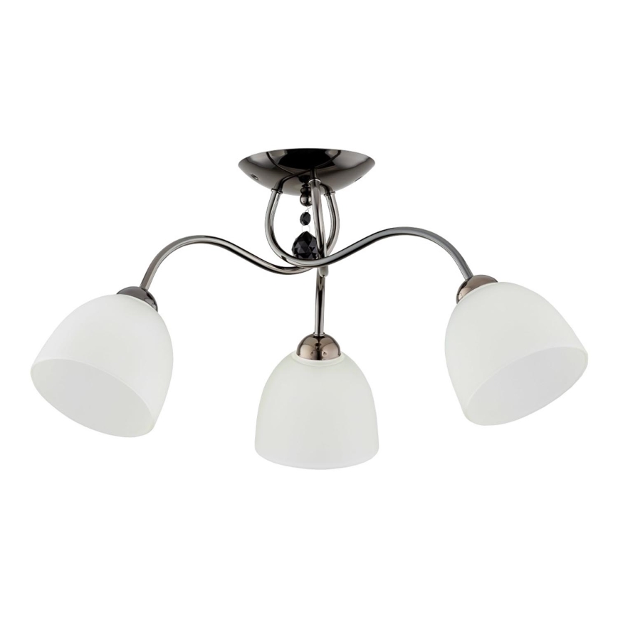 Surface-mounted chandelier AMARILLO 3xE27/15W/230V shiny chrome
