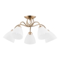 Surface-mounted chandelier AMARILLO 5xE27/15W/230V gold