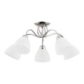 Surface-mounted chandelier AMARILLO 5xE27/15W/230V shiny chrome