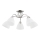 Surface-mounted chandelier AMARILLO 5xE27/15W/230V shiny chrome