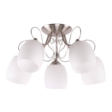 Surface-mounted chandelier AMBA 5xE27/40W/230V