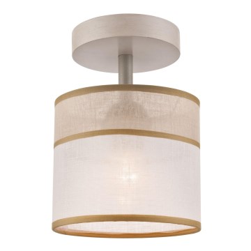 Surface-mounted chandelier ANDREA 1xE27/60W/230V beech - FSC certified