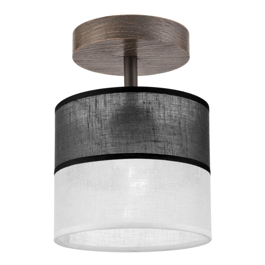 Surface-mounted chandelier ANDREA 1xE27/60W/230V beech - FSC certified