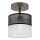 Surface-mounted chandelier ANDREA 1xE27/60W/230V beech - FSC certified