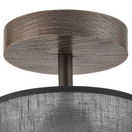 Surface-mounted chandelier ANDREA 1xE27/60W/230V beech - FSC certified