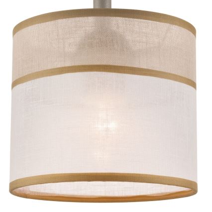 Surface-mounted chandelier ANDREA 1xE27/60W/230V beech - FSC certified