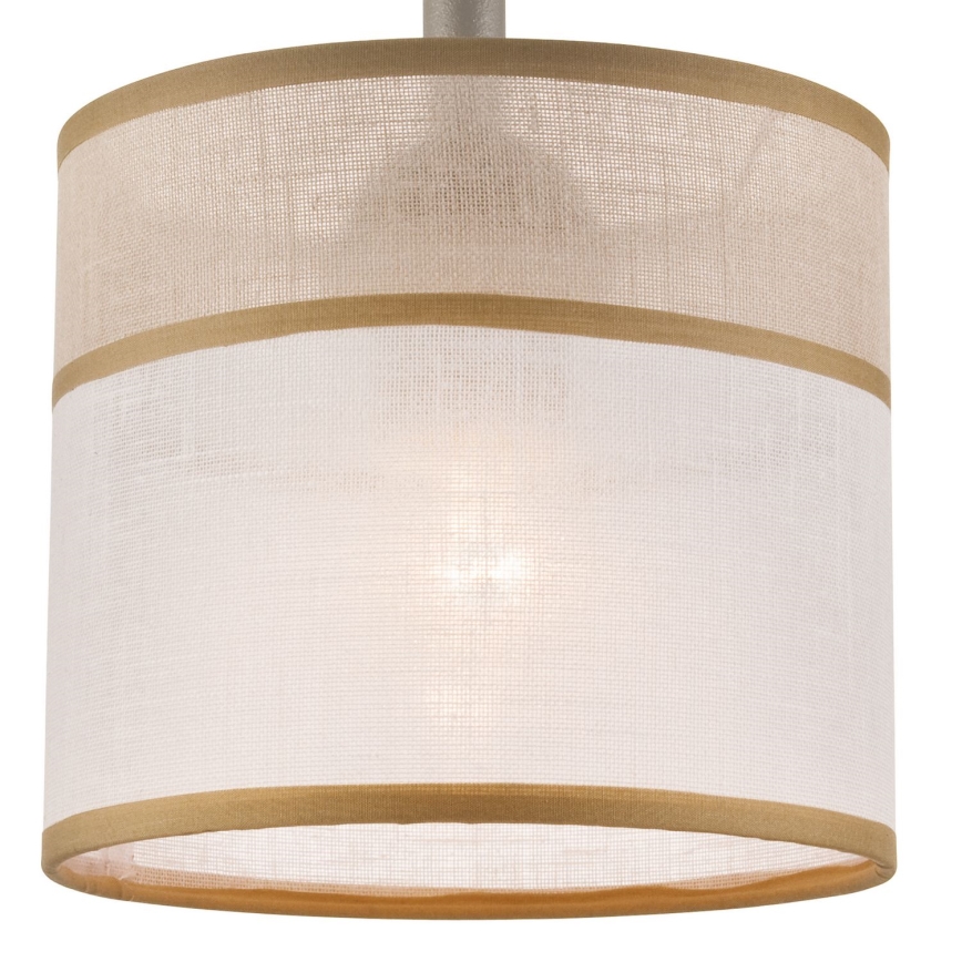 Surface-mounted chandelier ANDREA 1xE27/60W/230V beech - FSC certified