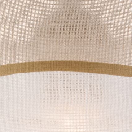 Surface-mounted chandelier ANDREA 1xE27/60W/230V beech - FSC certified