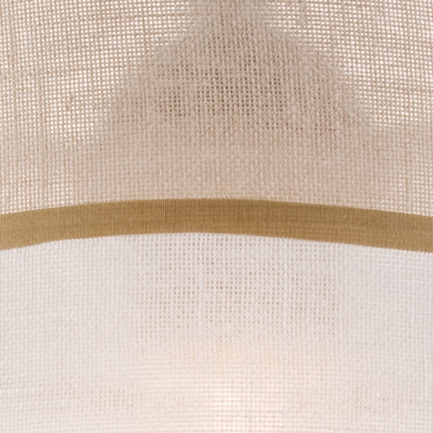 Surface-mounted chandelier ANDREA 1xE27/60W/230V beech - FSC certified