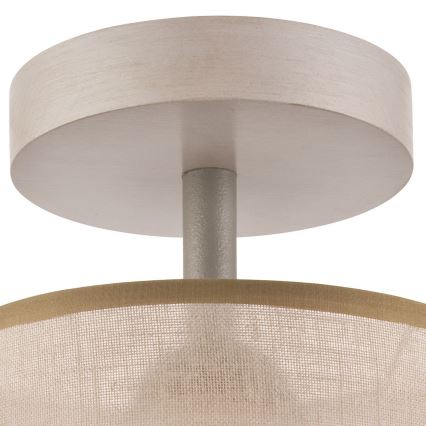 Surface-mounted chandelier ANDREA 1xE27/60W/230V beech - FSC certified