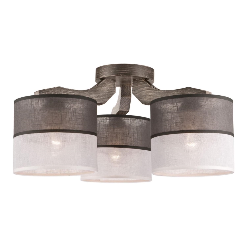 Surface-mounted chandelier ANDREA 3xE27/60W/230V - FSC certified