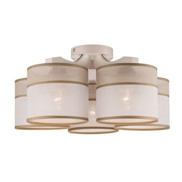 Surface-mounted chandelier ANDREA 5xE27/60W/230V - FSC certified